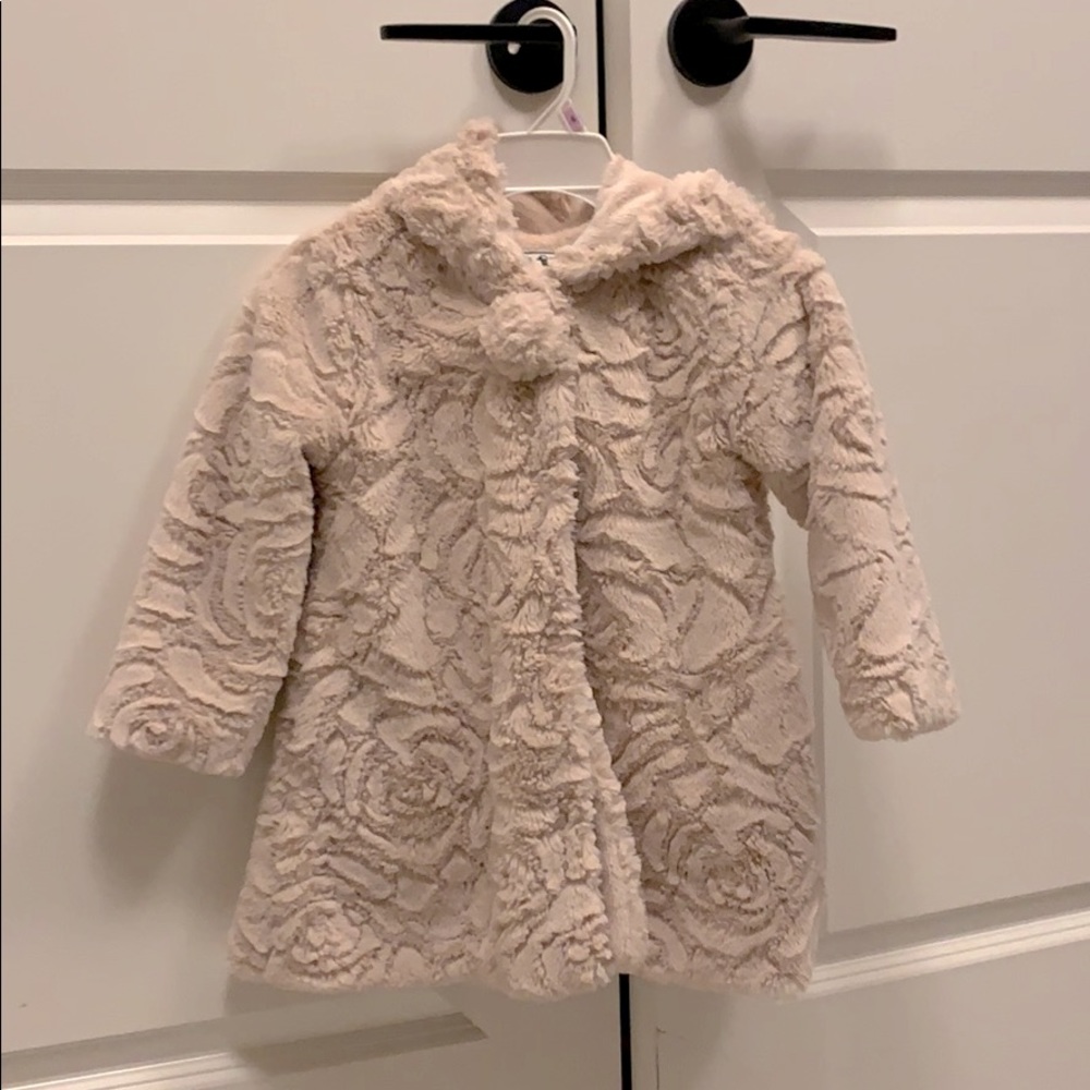 Rosette light pink jacket sz 4 - like new